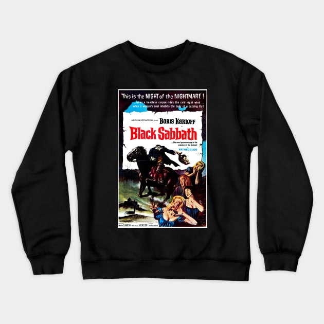 Black Sabbath (1964) Crewneck Sweatshirt by Scum & Villainy